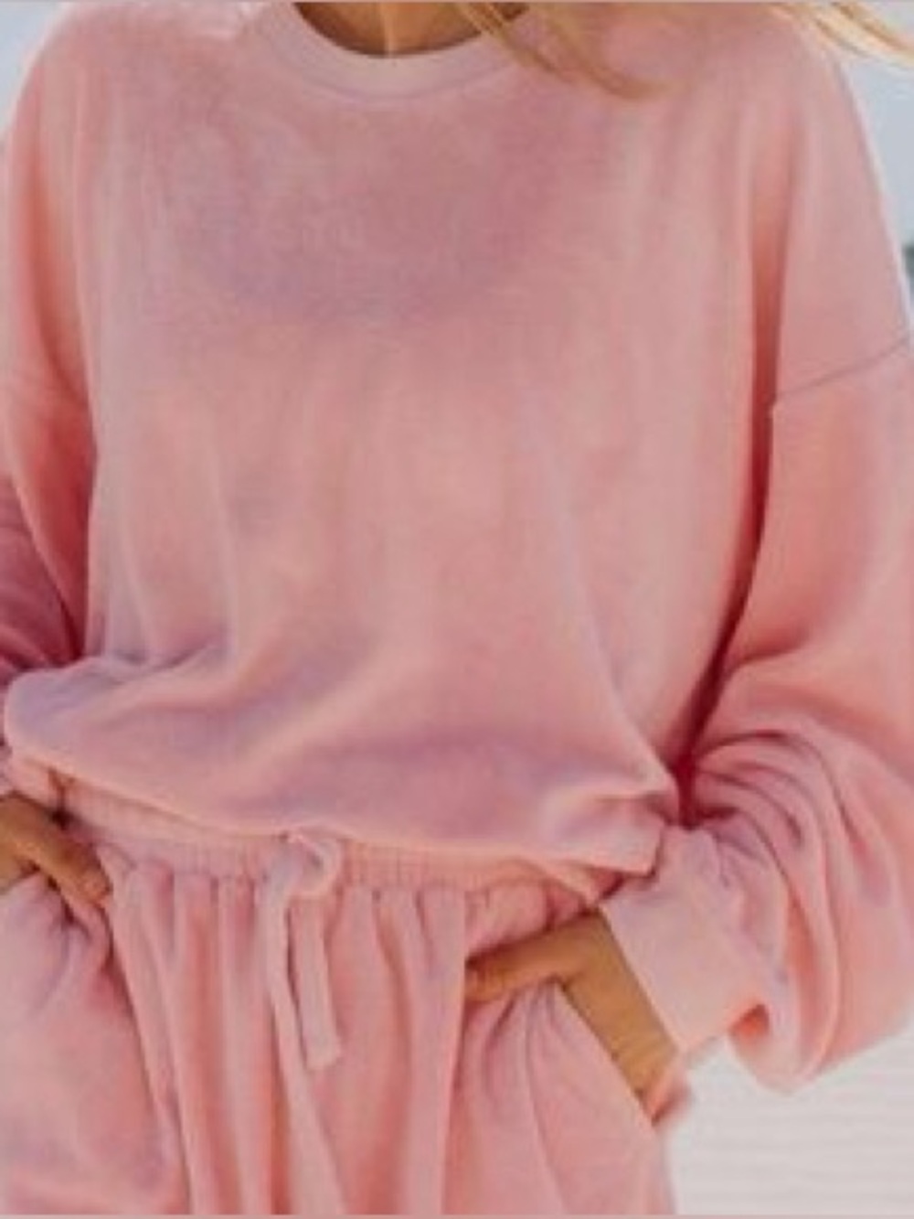 DAILY DRILLS TERRY CLOTH PINK